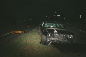 Car Crash After Running a Red Light